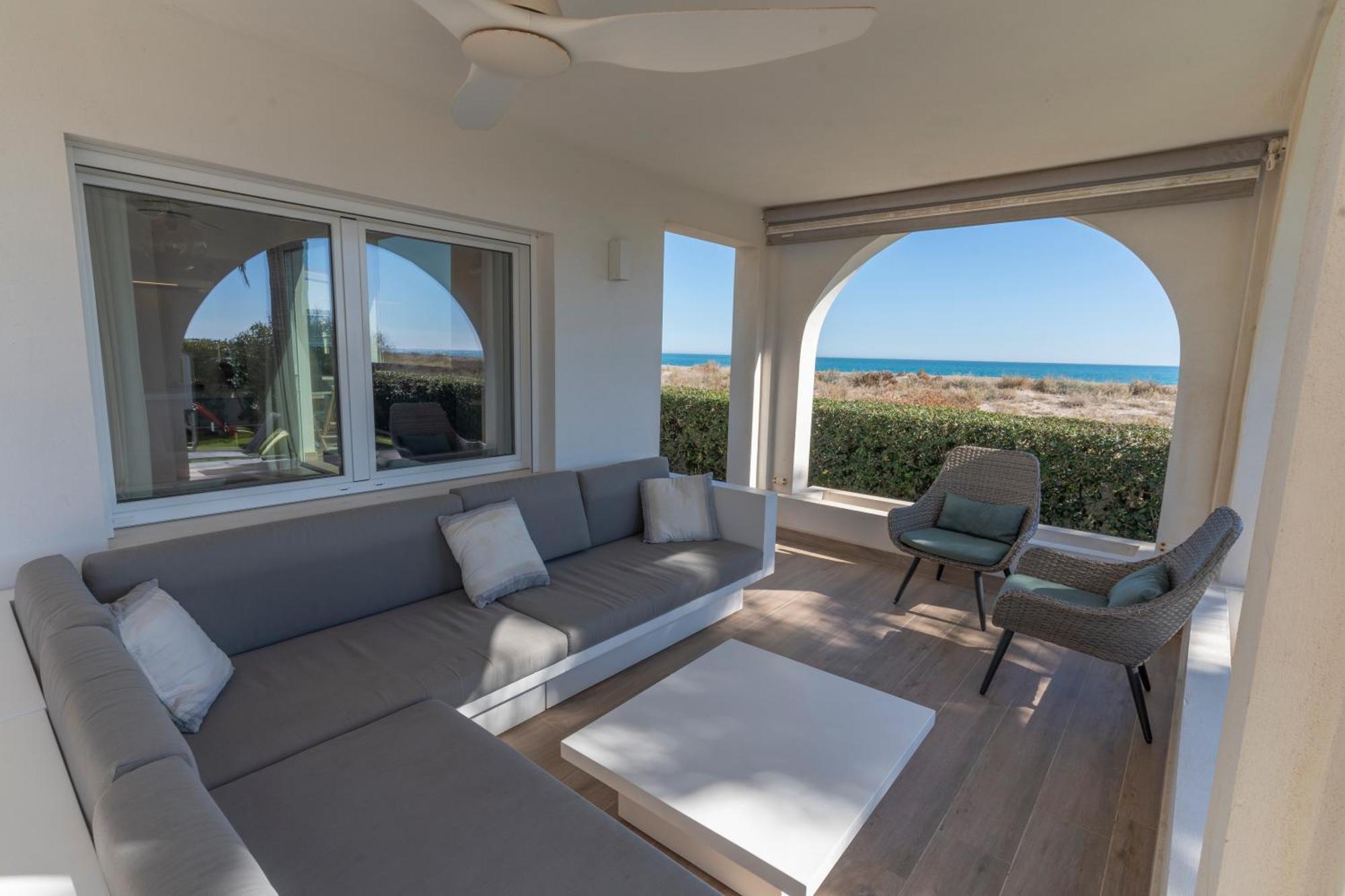 Exquisita Villa Frente Al Mar Sagunto Buitenkant foto