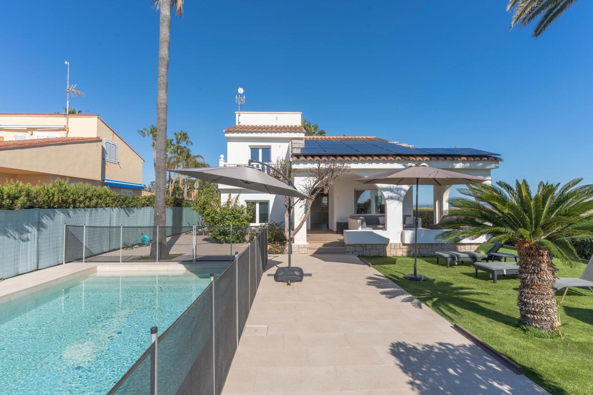 Exquisita Villa Frente Al Mar Sagunto Buitenkant foto