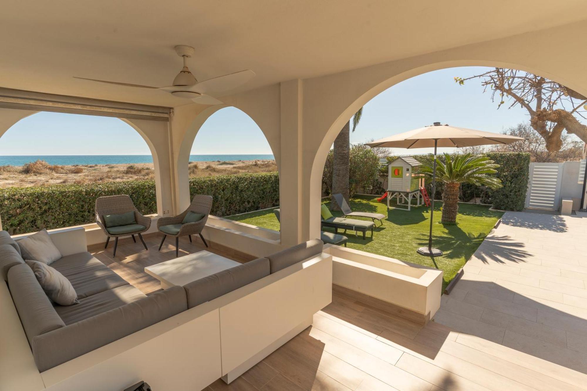 Exquisita Villa Frente Al Mar Sagunto Buitenkant foto